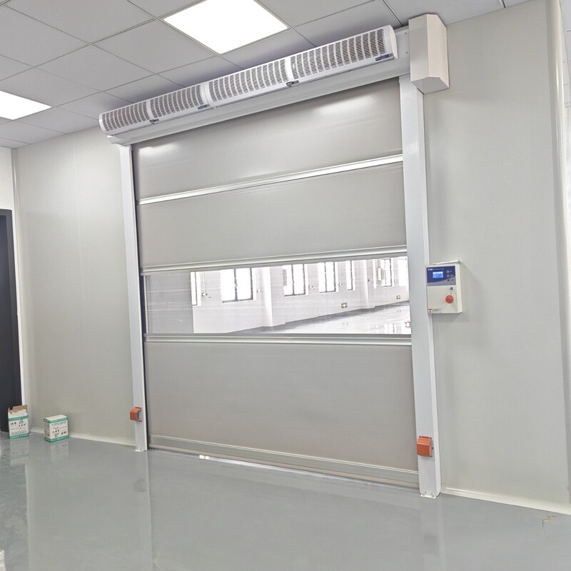 Manufacturer Supplies Pvc Rapid Doors for Clean Rooms, Laboratories, and Rapid Door Air Curtain Systems