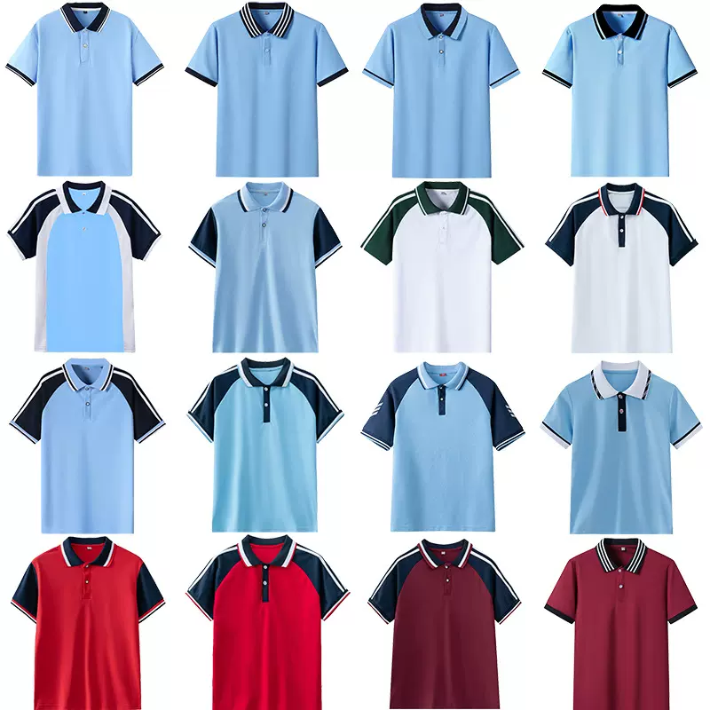 初中生高中生学院风班服夏季运动会中小学生宽松休闲短袖套装校服