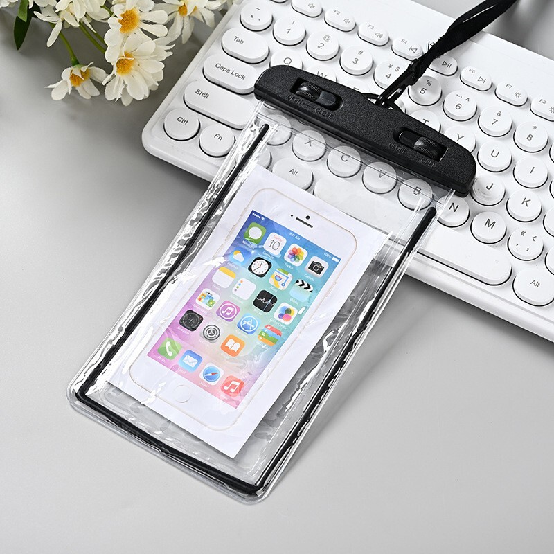 タッチスクリーン付き携帯電話防水バッグ、水泳およびラフティング用品、水中写真防水バッグ、ダイビング専用防水携帯電話ケース|undefined