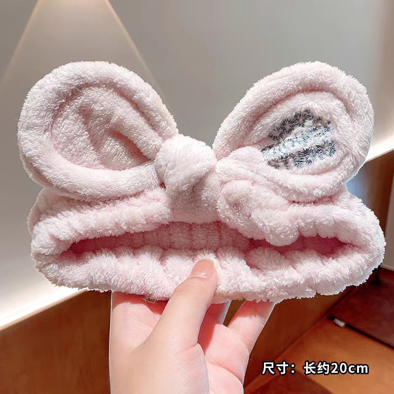 Cinta para el cabello para mujeres, mascarilla facial, cabello antideslizante especial, diadema, cabello no mojado, sin presión, flequillo, Liu Yifei, mismo estilo