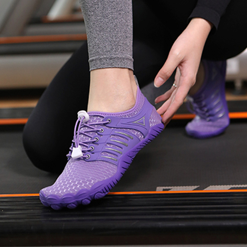 Fitness Shoes for Women, Indoor Yoga Shoes, Running Shoes, Professional Non-Slip Breathable Men's Squat Cycling Shoes, Comfortable