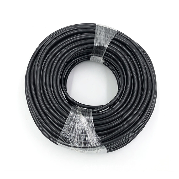 纯铜电线电缆2芯3芯圆线扁线家用户外护套绝缘RVV防水耐磨橡胶线