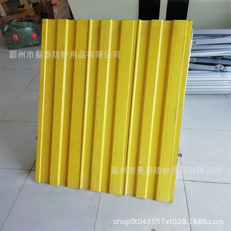 玻璃钢插接式防汛子堤 高水位抗洪救援堵水墙 应急抢险拼接挡水板