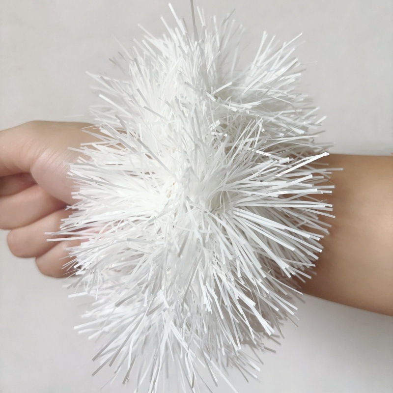 Pulsera de Flores para Animadoras de Película PET para Actuación de Animadoras