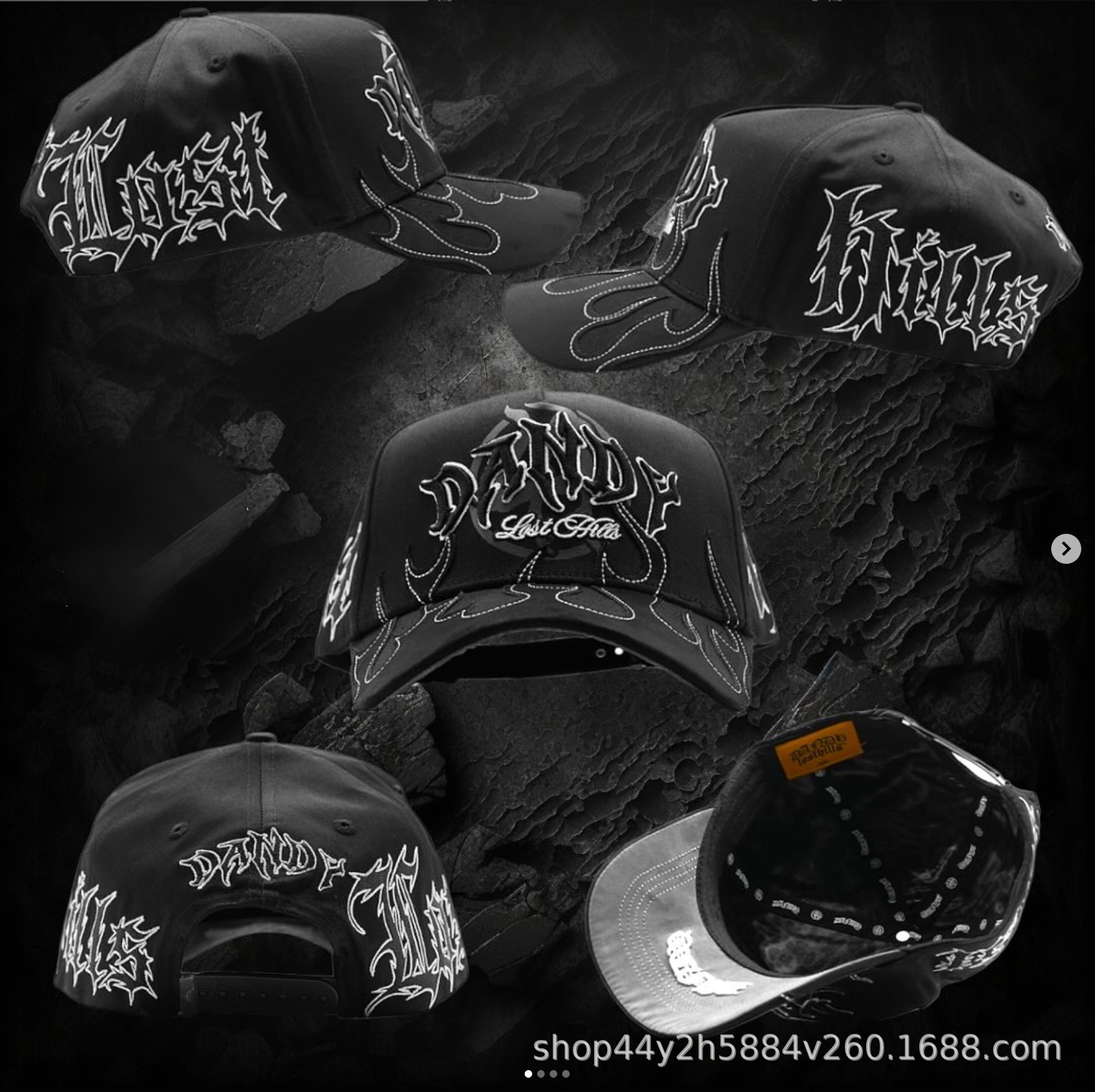 Mayorista transfronterizo marca de moda americana tendencia europea y americana DANDY HATS gorra gorra de béisbol gorra ajustable hip hop gorra