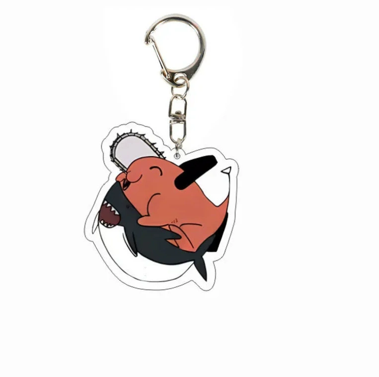 ЦЕНДО ЗА МАШИНИ Chainsaw Man Ackli Maccima Электрическая Пава Настольная качели Кампус Кампус Ювелирные изделия