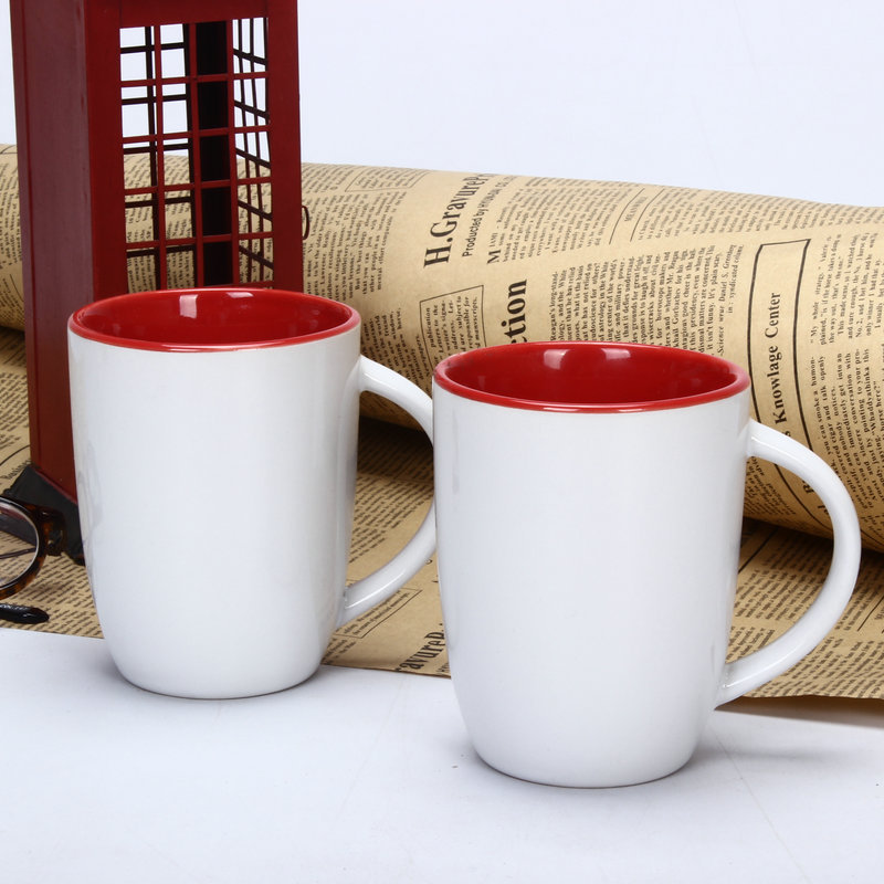 现代简约马克杯定LOGO制礼盒套装情侣杯创意陶瓷咖啡杯礼品杯子