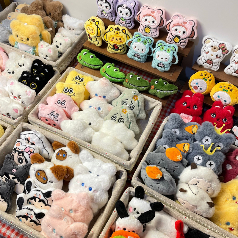人形ぬいぐるみペンダント、人気のギフト、幼稚園児のランドセルキーホルダー、かわいいネット有名人|undefined