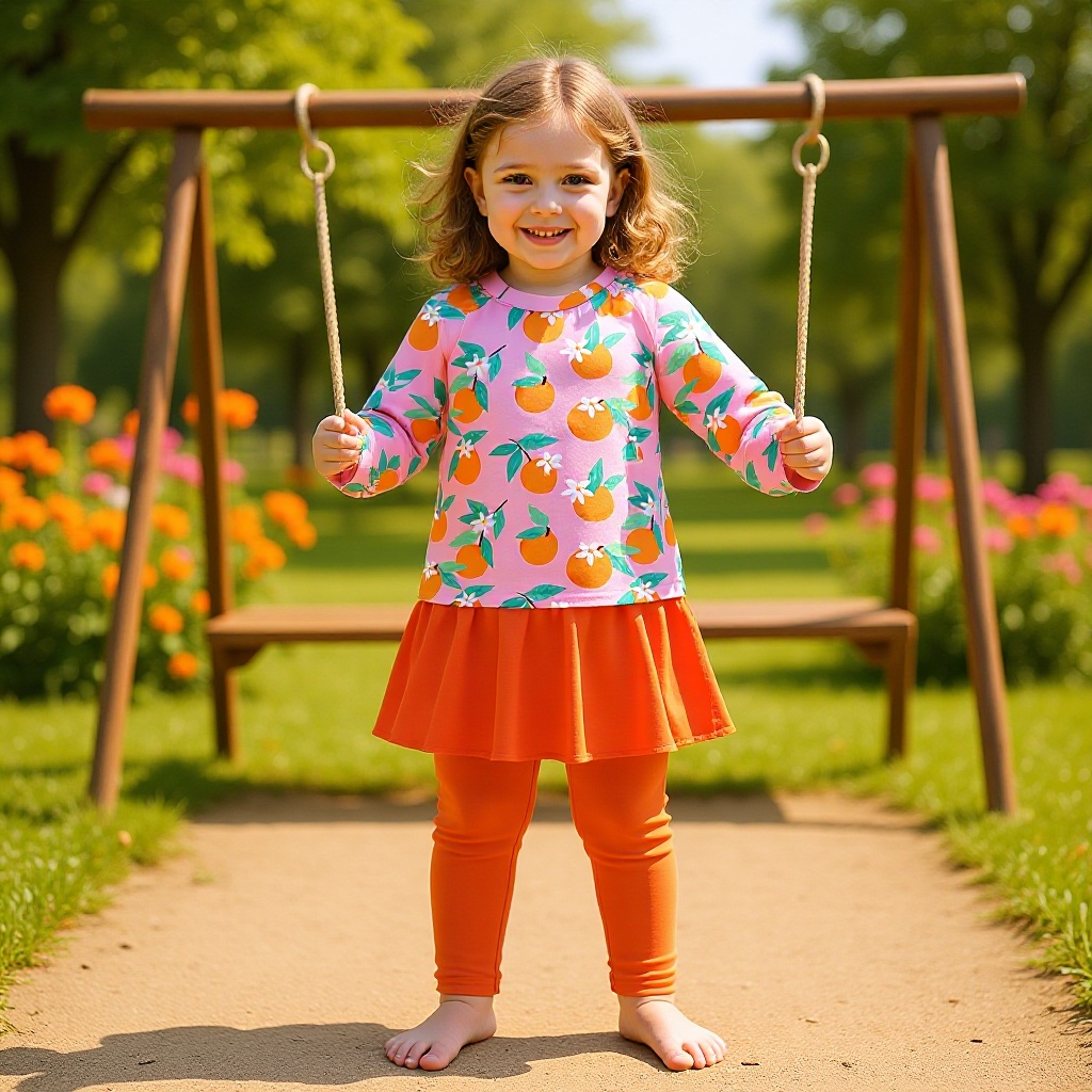 Children's Swimsuit, Girl's Long-Sleeved Sun Protection Swimsuit, Medium and Large Kidsren's Pants Skirt Style Quick-Drying Girl's Swimsuit Korean Princess