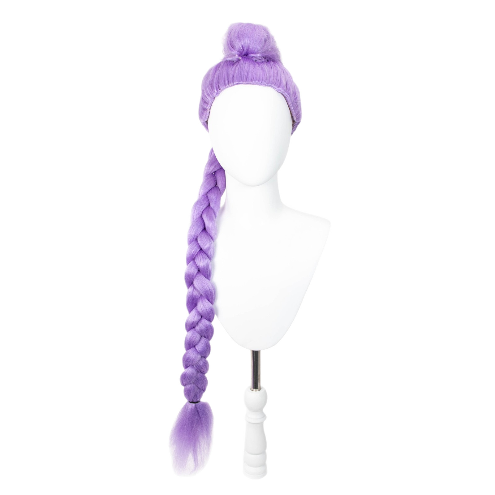 Peluca para Cosplay de Anime, Fibra Sintética de Alta Temperatura