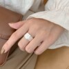 Tide, retro one size universal ring, Japanese and Korean, European style, internet celebrity, simple and elegant design