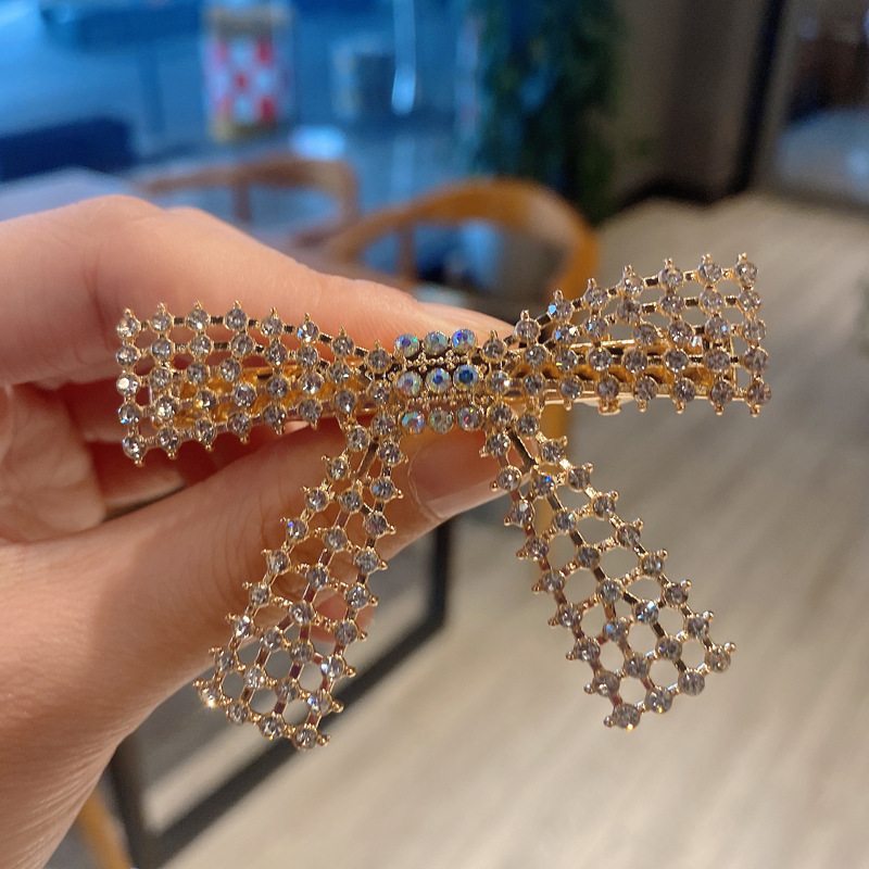 20g Weight Headwear Classification Festival Occasion Bow Knot Pattern Women'S Gender Fashion Style Korean Simple Imitation Pearl Duckbill Hairpin Set 3