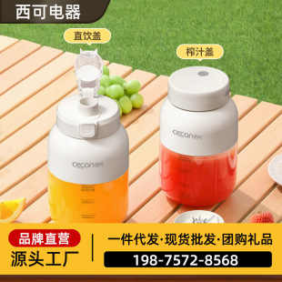 1100ml Wireless Portable Juicer Handheld Travel Juice Cup Sports Ton Cup Functional Fruit and Vegetable Juicer