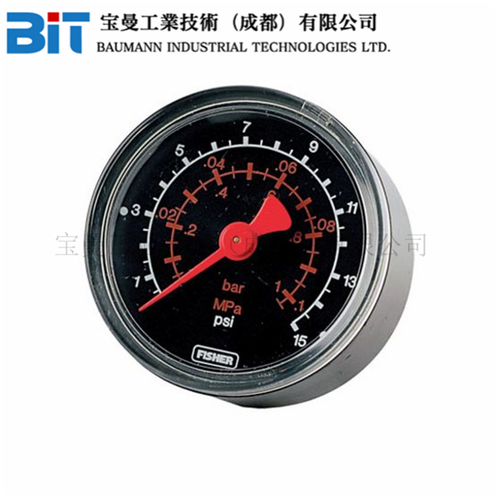 Fisher费希尔压力表11B4036X012仪表零件阀门配件美国艾默生包邮