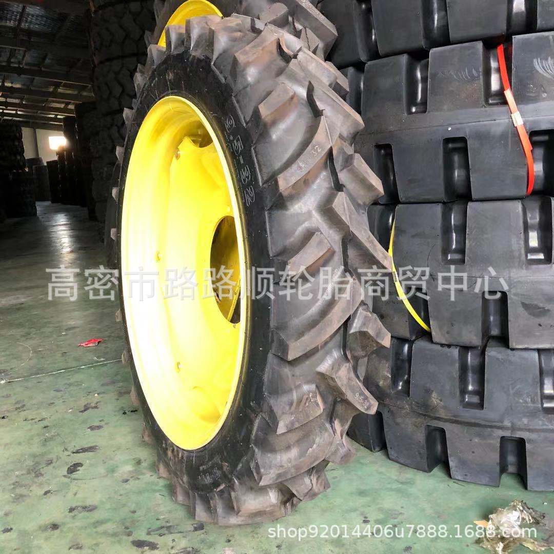 拖拉机704 750 904 1304改装9.5-28-32-48中耕机打药机窄轮加高轮