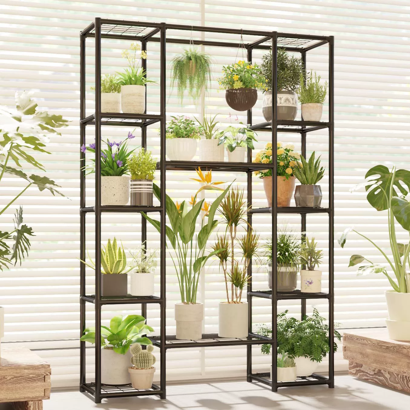 Display Rack Indoor Hanger 98*30*158 from Yomiego