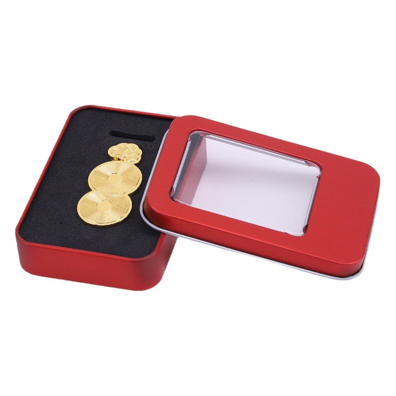 Caja de hojalata en stock, caja para memoria USB, embalaje metálico para suministros de hardware, caja de hojalata para tarjetas de almacenamiento 87