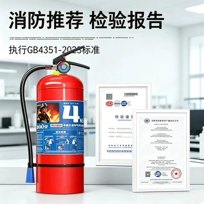 Vehicle fire extinguisher — portable ultra-clean gas automatic