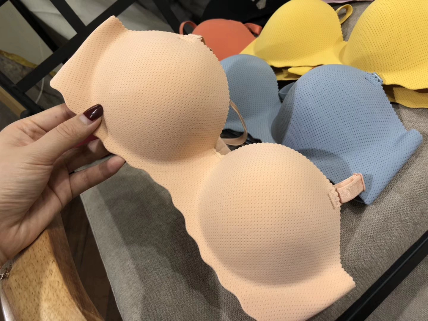 Push-up Wireless Bra, Women's Comfortable Everyday Bra, Sizes 32/70–38/85 AB