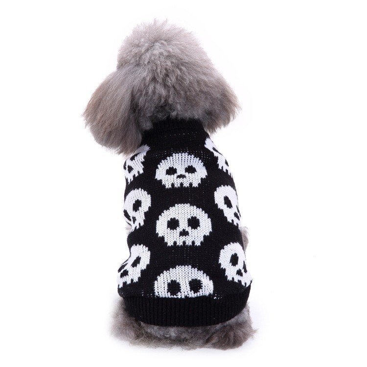 犬服 秋冬 ニットセーター タートルネック 暖かいペット服 子犬セーター クリスマス犬セーター|undefined