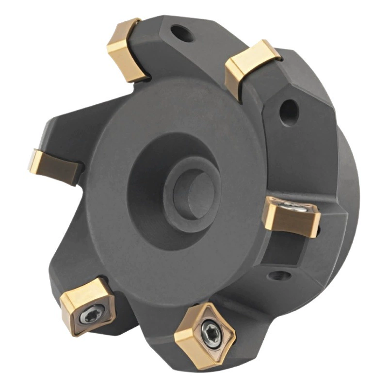 45 градусов быстрая перемотка вперед до низкого сопротивления Открытая Черновая фреза, двусторонняя восьмилезвийная пластина SNEU1206/SNMX1205 лезвие