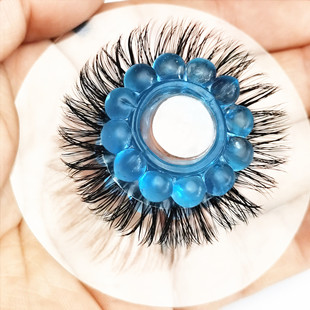Grape sheep eye ring men's fun ring mountain sheep sea dog hair artificial fur eye ring silicone ring fun ring wholesale