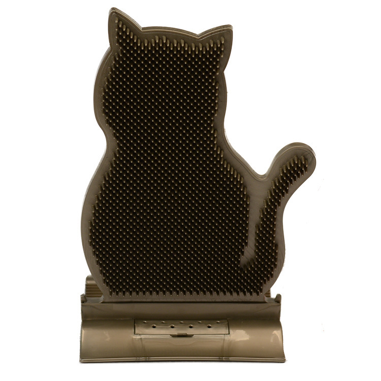 メーカー直販固定ドア縫いペット毛拭き器除毛マッサージ櫛猫猫かゆみブラシ玩具ペット用品|undefined