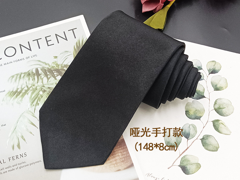 En stock color sólido negro cremallera lazo de los hombres y las mujeres perezoso moda casual mate brillante camisa decorativa mano golpeando