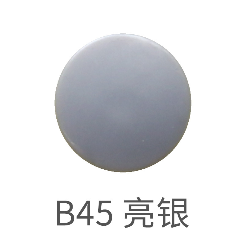 Kam Hualian T3 brillante/esmerilado de plástico botón POM resina botón a presión color niño y madre hebilla oculta al por mayor