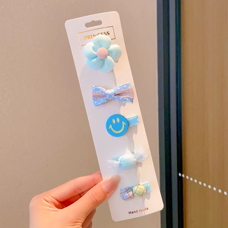 Horquilla de los niños bebé no duele el abrigo del pelo flequillos rotos horquilla tocado niña bebé clip pelo accesorios