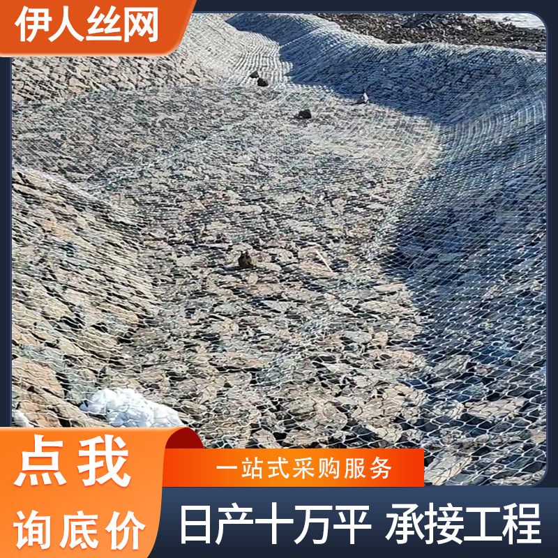 Gabion cage gabion net flood control green shore mat wire mesh lead…
