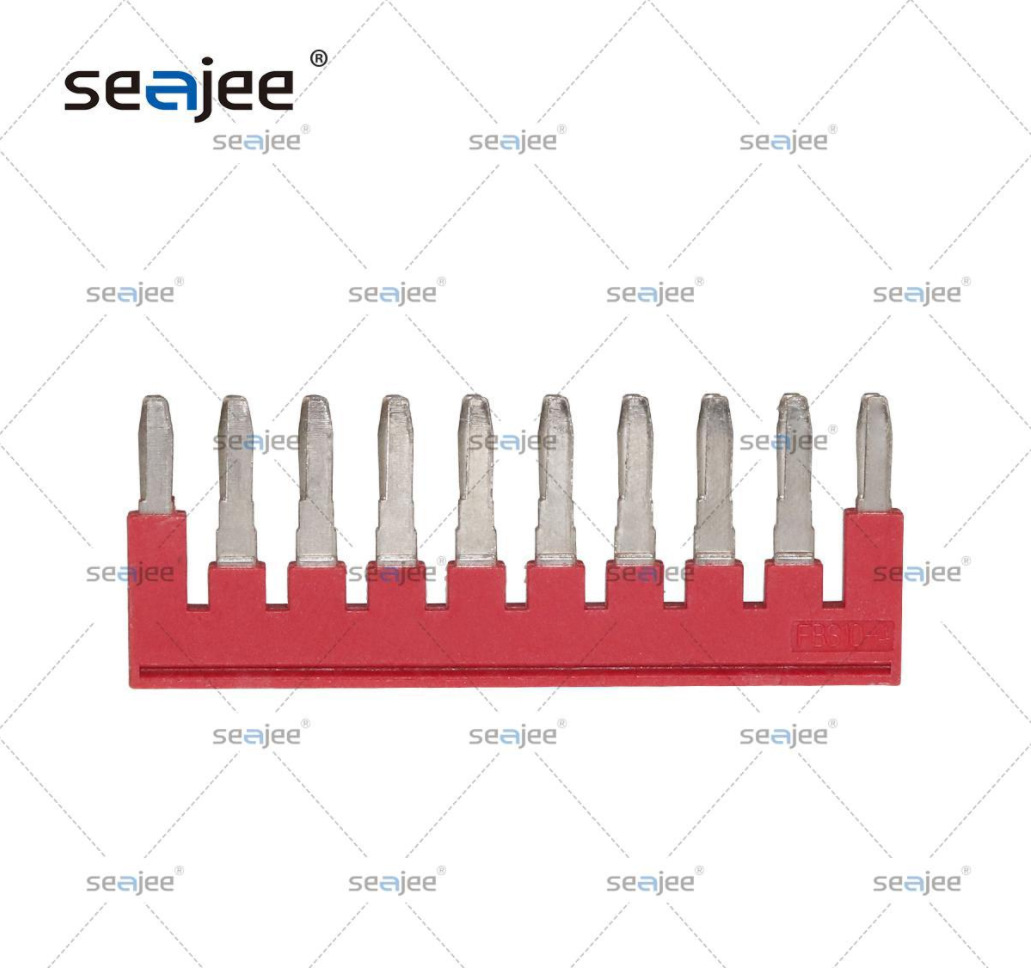 FBS10-4插拔式桥接件连接片 端子短接条用于ST1.5和PT1,5弹簧端子