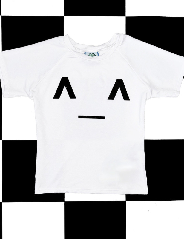 Omighty純色かわいい笑顔表情プリント半袖tシャツ基礎百合修身上着|undefined