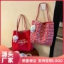 日常大容量双面印花托特包