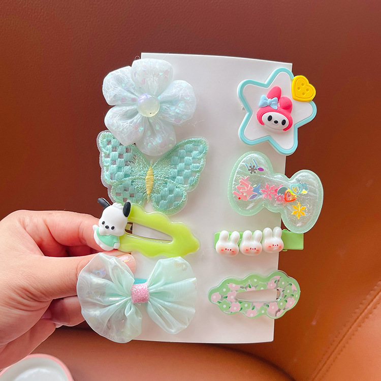 Horquilla de los niños princesa arco tocado lindo bebé de alta apariencia fresa oso orejas Bangs horquilla rota Nuevo