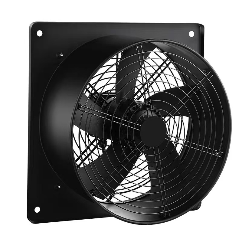Ventilador industrial de flujo axial, montaje en pared