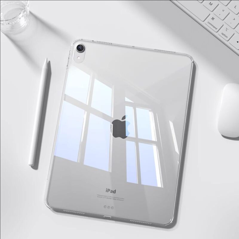 Suitable for iPad Protective Case Transparent 2024 Model 11/ 13inch Ipadpro/Air65 Silicone Anti-Fall Airbag