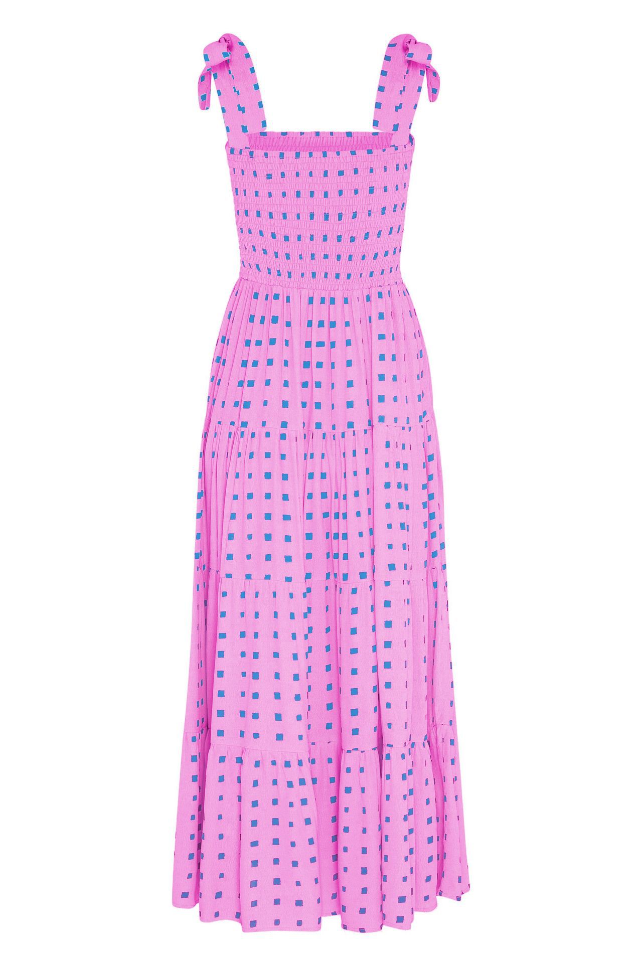 Women's Regular Dress Elegant Strap Sleeveless Printing Polka Dots Maxi Long Dress Daily display picture 110