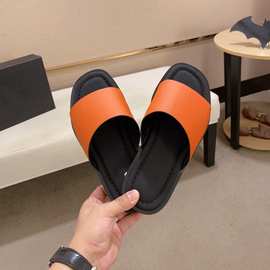 2024夏季新款潮牌拖鞋男酷奇休闲户外一字拖欧洲站高端精品人字拖
