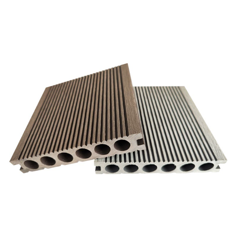 Пластиковый древесно-полимерный настил для улицы, трансграничный древесно-полимерный композитный настил второго поколения, соэкструдированный, для балконов и дворов, антикоррозийный.