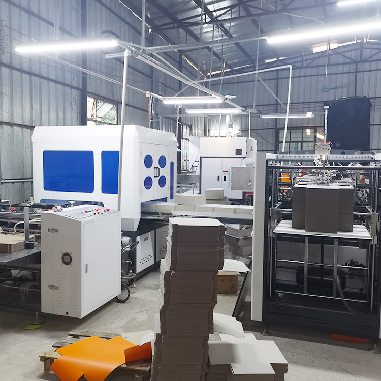 供应天地合纸盒成型机 全自动天地盖纸盒成型机 天地盖纸盒折边机