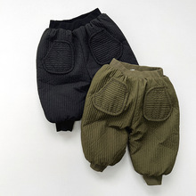 织里童装男宝宝棉裤加厚冬装儿童秋冬保暖长裤女小童韩版洋气裤子