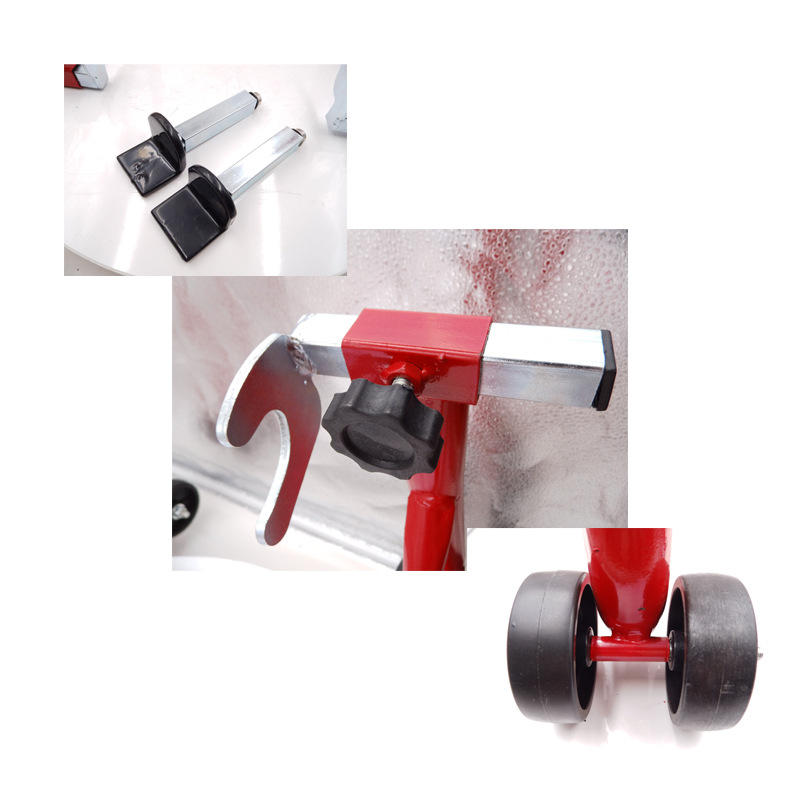 Fabricante de reparación de motocicletas soporte de coche un par de reparación de neumáticos mantenimiento de elevación de rack herramienta de combinación rack