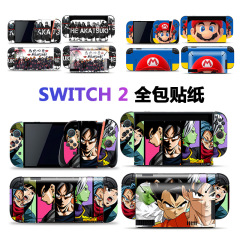 ニンテンドースイッチ 2 カラーステッカーゲームコンソール装飾ステッカークールなカラー卸売ゲームコンソールオールインクルーシブステッカー