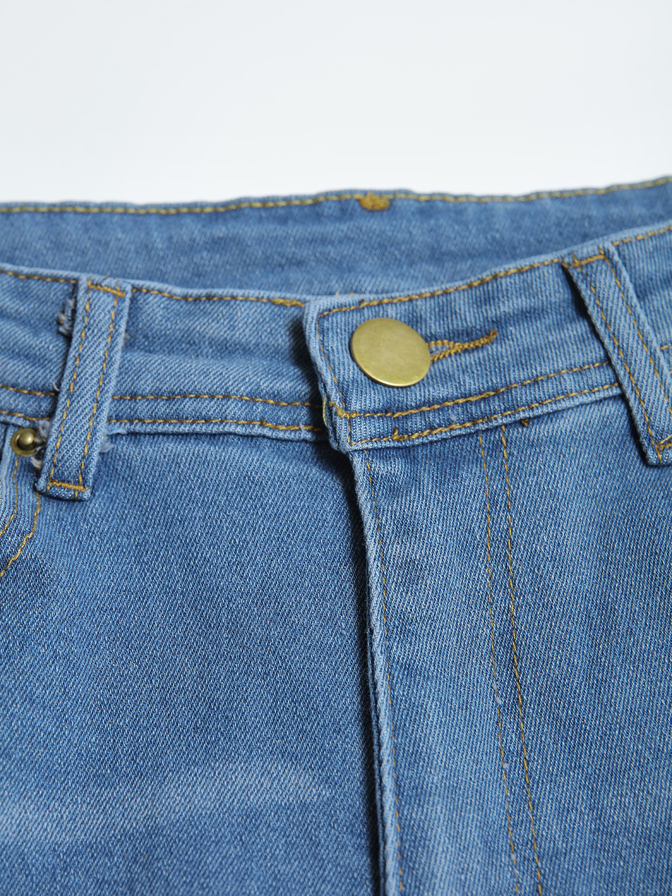 2025 nuevo Amazon Europa y América comercio exterior moda casual hombre jeans pie pequeño delgado desgastado jeans