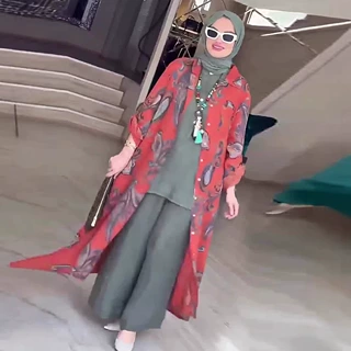 2026欧美夏季新款长袖印花防晒衣开衫外套女中长款宽松外搭