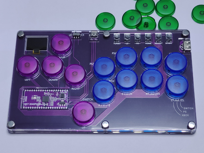 SKY2040PLUS13 teclas personalizadas SOCD juego de lucha teclado HITBOX Street Fighter 6Steam Arcade PS5