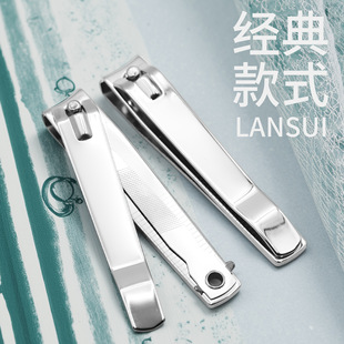 Manufacturer Carbon Steel Nail Clipper Single Portable Large Nail Clipper Household Rotating Nail Clipper Manicure Tool