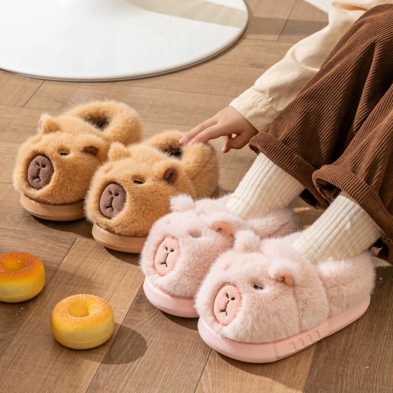 Пастерное (Cabala) хлопковые тапочки Кабила autumn winter носить дома тёплые Каиби бар, дельфин женские шерстяные тапочки