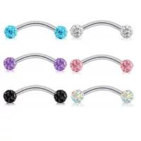 (Cross-border trading), multicoloured piercing, ceramics, European style, size